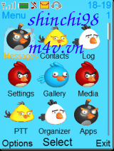 Tải theme Angry Bird đẹp nhất cho điện thoại